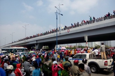 Vụ đình công tại Công ty PouYuen vì bảo hiểm xã hội: Sẽ cho công nhân đối thoại