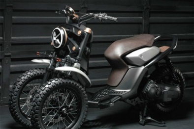 Xe ga ba bánh thể thao của Yamaha lộ diện đầy ấn tượng