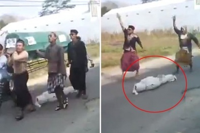 ‘Tụt’ khỏi quan tài, thi thể bị bỏ quên trên đường
