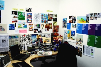 Màu sắc văn phòng ảnh hưởng đến năng suất làm việc 