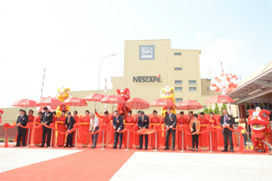 Nestlé khánh thành nhà máy khử caffein nâng cao chất lượng cà phê