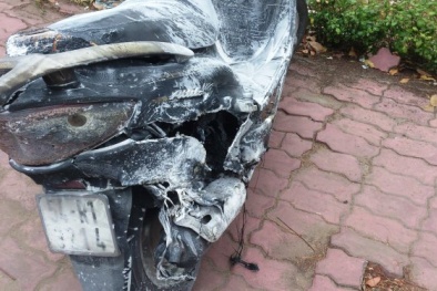 Xe máy Attila liên tiếp bốc cháy tại Quảng Ngãi và Tp.HCM