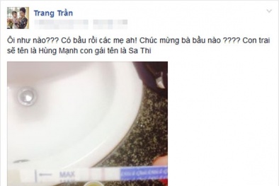 Bất ngờ lộ thông tin Trang Trần mang thai sau scandal