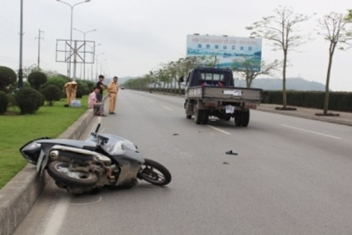 Hải Phòng: Nam thanh niên tử vong do đâm vào xe CSGT