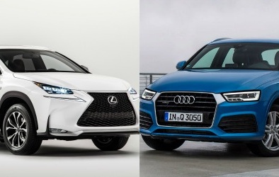 Lexus NX và Audi Q3 quyết chiến trong phân khúc crossover hạng sang