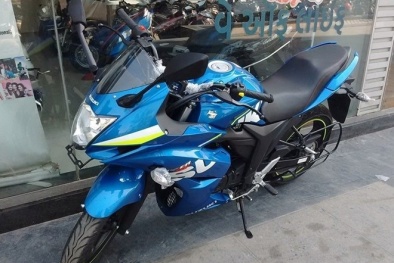 Suzuki Gixxer SF - đối thủ sừng sỏ của Yamaha R15 chính thức ra chiêu