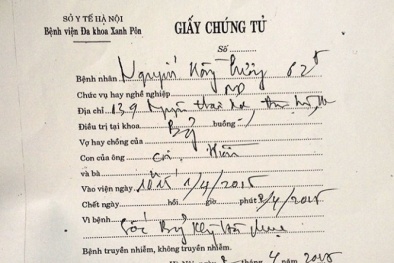 Dấu tích bất thường trên xác người phụ nữ tự thiêu tại UBND