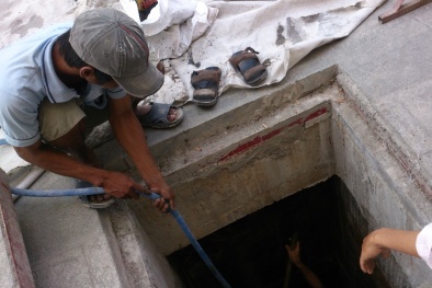 TP. HCM: Cận cảnh hố ga 3m 'nuốt' người bán vé số khiếm thị