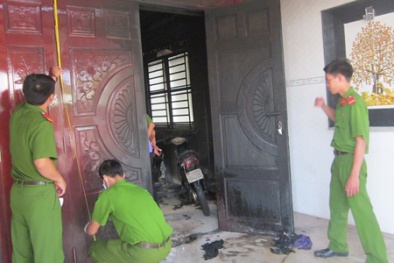 Tiền Giang: Hai vợ chồng trẻ suýt chết vì bị đốt nhà giữa đêm