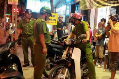 Vừa mới ra tù lại liều lĩnh trộm xe máy ngay trước mặt 113