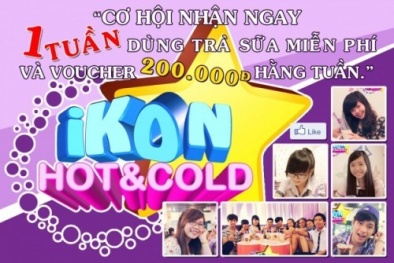 Trà sữa miễn phí cả tuần cùng Hot&Cold