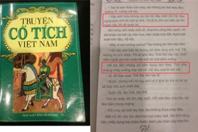 Những dị bản cổ tích Việt Nam 'gây sốc' khiến độc giả bức xúc