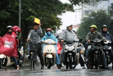 Dự báo thời tiết ngày mai 12/4/2015: Bắc Bộ có mưa rào rải rác