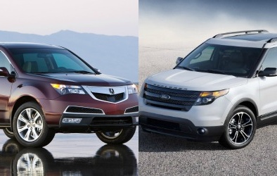 Ford Explorer và Honda Pilot đọ độ thể thao nam tính