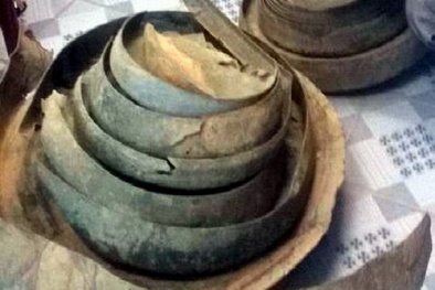 Bất ngờ phát hiện kho báu chiêng ngầm tại Kon Tum