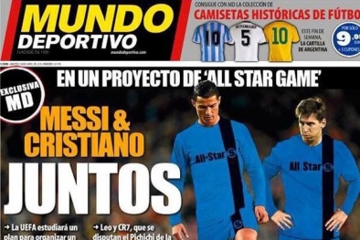 Ronaldo và Messi sắp trở thành đồng đội của nhau?