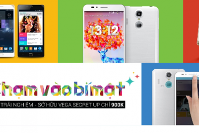 Sở hữu điện thoại smartphone Vega với giá 900.000 đồng