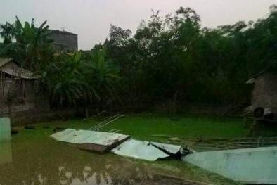 Truy tìm chủ bể bơi sập tường khiến một học sinh thiệt mạng