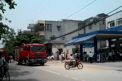 Thái Bình: Nổ lớn tại cây xăng làm một nhân viên thiệt mạng
