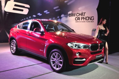 Cận cảnh BMW X6 máy xăng đầu tiên tại Việt Nam