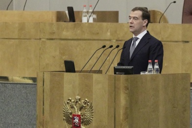 Thủ tướng Medvedev: Nga đang gặp nhiều thách thức chưa từng có