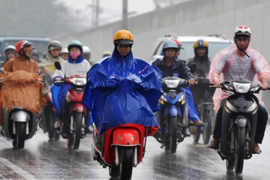 Dự báo thời tiết hôm nay ngày 24/4/2015: Bắc Bộ có mưa rào rải rác 