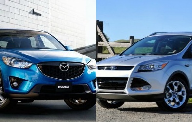 Mazda CX-5 và Ford Escape: Cuộc đối đầu cân sức 