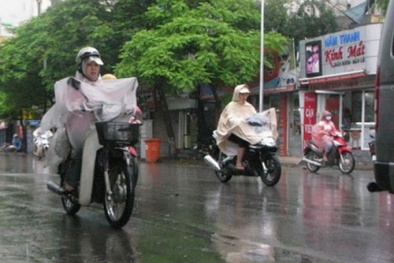 Dự báo thời tiết hôm nay ngày 25/4/2015: Bắc Bộ có mưa rào và dông rải rác