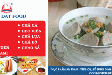 Minh Dat Food:  Thực phẩm an toàn – tiện ích, bổ sung dinh dưỡng- phát triển thể chất