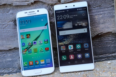 So sánh 2 smartphone hot Galaxy S6 Edge và Huawei P8