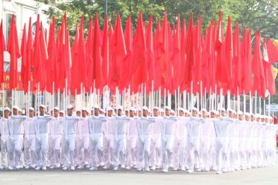 Hào hùng kỷ niệm 40 năm Ngày hội thống nhất non sông
