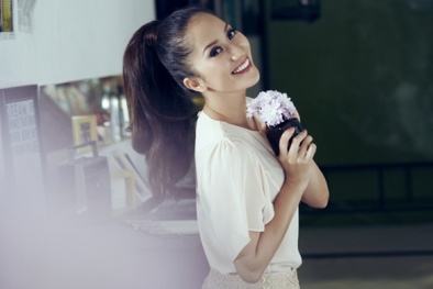 Sành điệu với kiểu tóc đuôi ngựa trong những ngày hè 