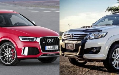 Toyota Fortuner ‘kiên cường’ đối đầu với xe sang Audi Q3