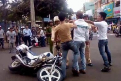 Hung hăng với pháp luật, nam thanh niên bị CSGT bắn vào hông