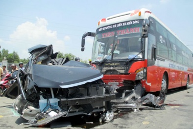 Lái xe khách đâm chết 6 người có thể ngồi tù 15 năm