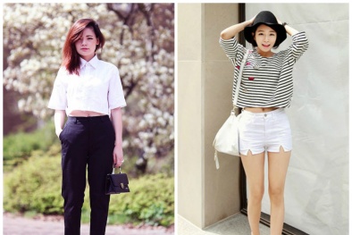 Bí quyết mặc crop top đẹp mà không hở hang
