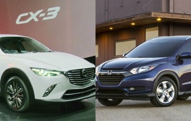 Honda HR-V nỗ lực hạ gục đối thủ Mazda CX-3