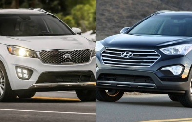 Hyundai Santa Fe và Kia Sorento ‘tranh đấu’ quyết liệt