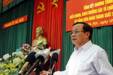 Bí thư Phạm Quang Nghị: Mỗi năm Hà Nội xử lý kỷ luật gần 1.000 đảng viên