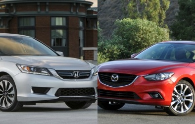 Honda Accord và Mazda6: Lựa chọn mới cho dòng sedan hạng trung
