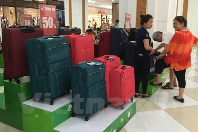 Thị trường vali kéo bắt đầu 'đắt khách' trước mùa du lịch