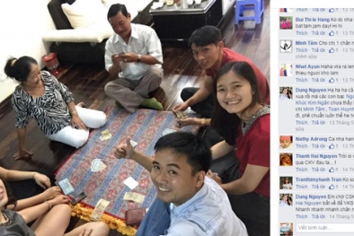 Kiểm sát viên đăng ảnh đánh bạc ăn tiền lên Facebook: ‘Không thể chấp nhận được’