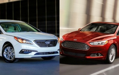 Ford Fusion ‘hạ gục’ Hyundai Sonata trong dòng sedan cỡ trung
