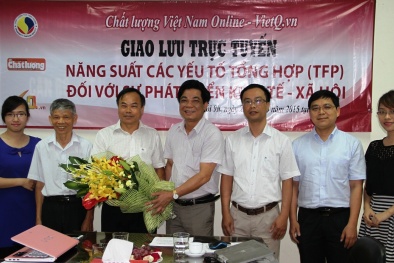 GIAO LƯU TRỰC TUYẾN: Năng suất các yếu tố tổng hợp với sự phát triển KT-XH