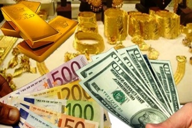 Giá vàng hôm nay 26/5/2015 tăng nhẹ, đô la đạt đỉnh 1 tháng