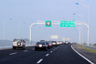Phí cao tốc Hà Nội – Hải Phòng: Cao nhất 180.000 đồng/lượt