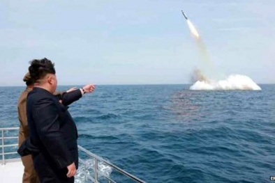 Trước nghi án ảnh giả, Triều Tiên công bố video thử tên lửa