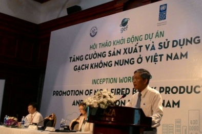 Giảm thiểu phát thải khí nhà kính bằng gạch không nung