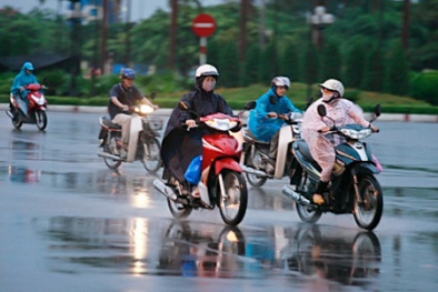 Dự báo thời tiết ngày mai 31/5/2015: Chiều tối và đêm có mưa