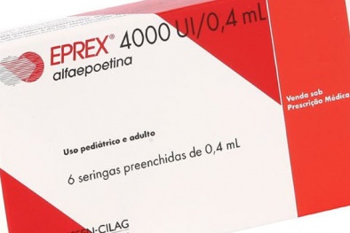 Thu hồi thuốc Eprex điều trị thiếu máu kém chất lượng